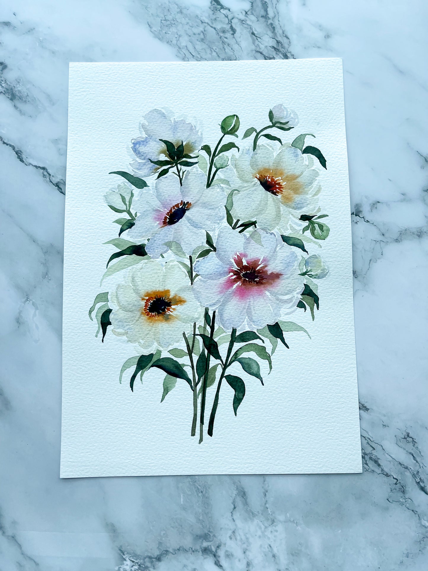 "Whispers of Serenity" Original Watercolor Artwork
