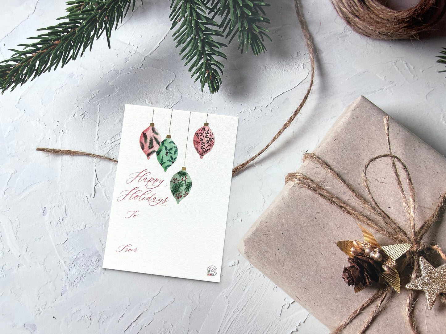 Christmas Gift Tags - Set of 5