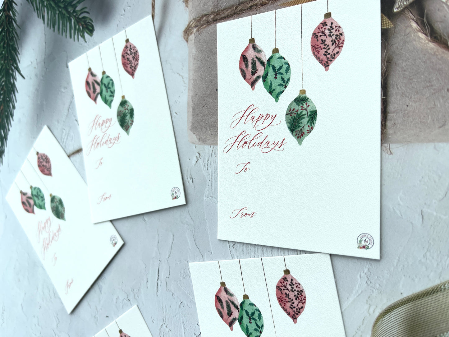 Christmas Gift Tags - Set of 5