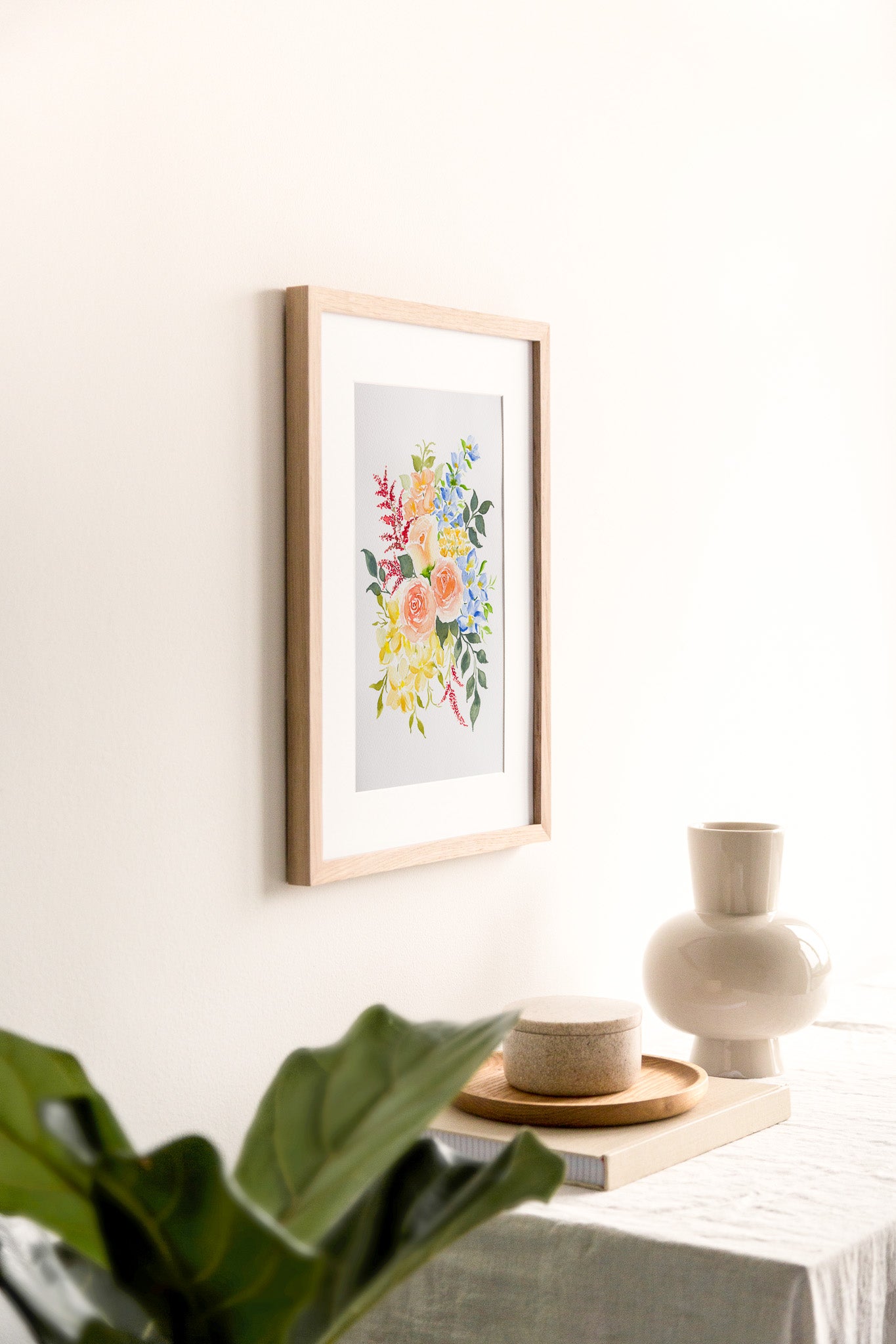 Spring Florals Watercolor Fine Art Prints