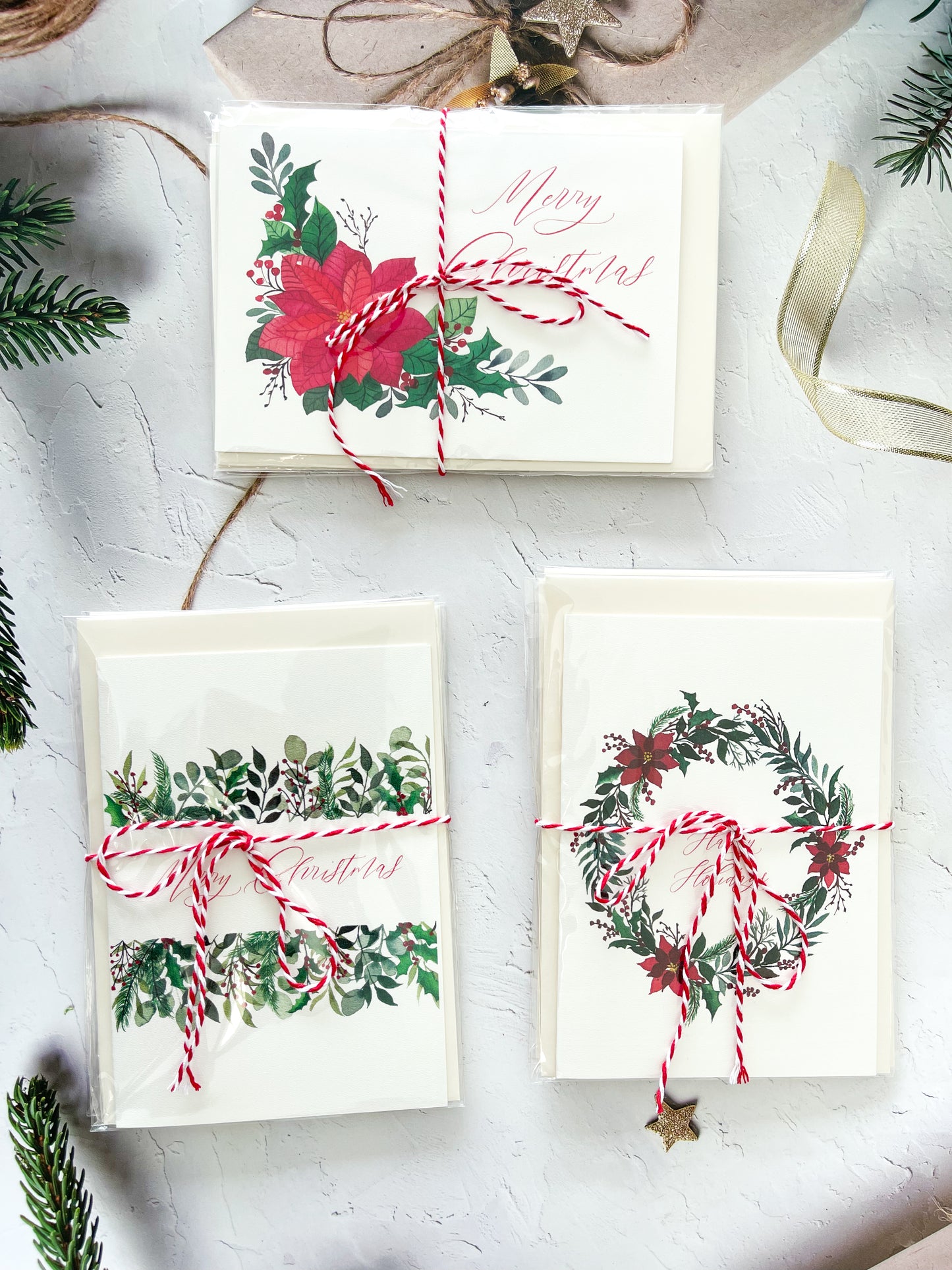 Christmas Cards - Set of 3