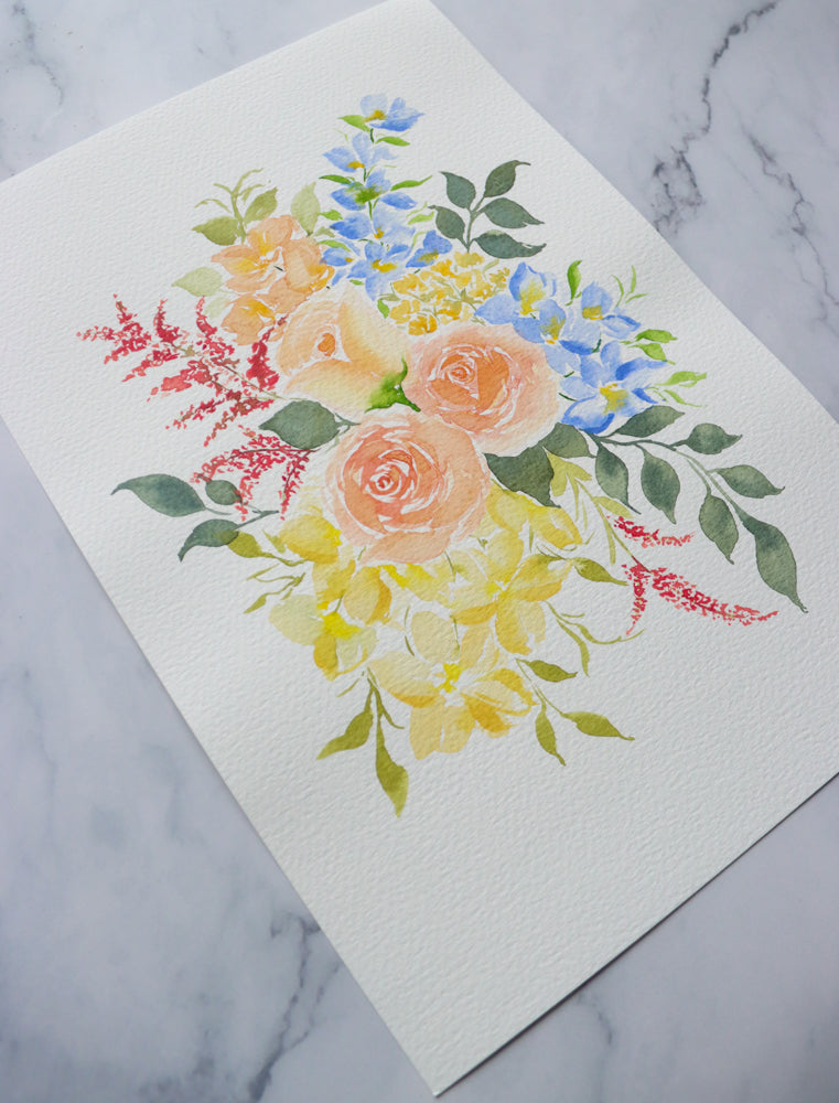 "Whispers of Spring" Original Watercolor Artwork