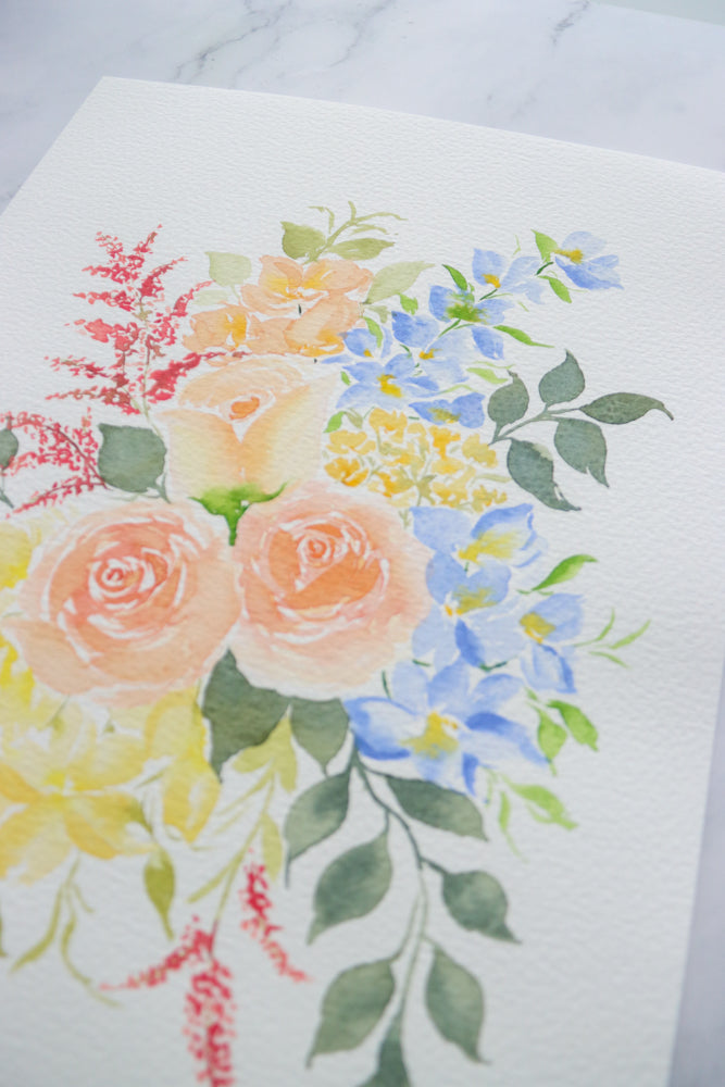 "Whispers of Spring" Original Watercolor Artwork